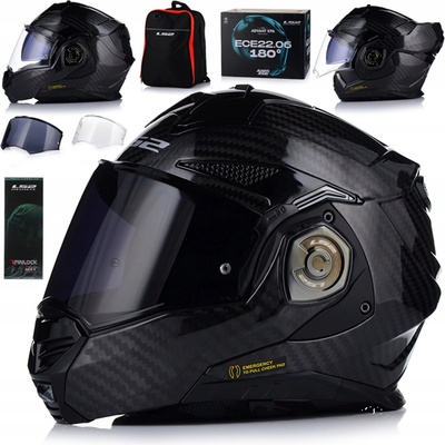 LS2 FF901 ADVANT X SOLID CARBON – Hledejceny.cz