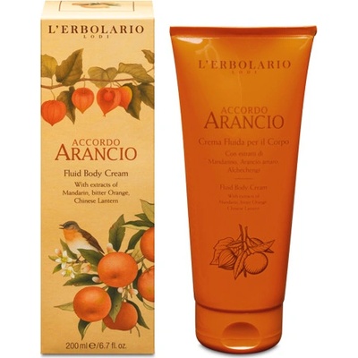 L Erbolario Accordo Arancio tekutý telový krém 200 ml