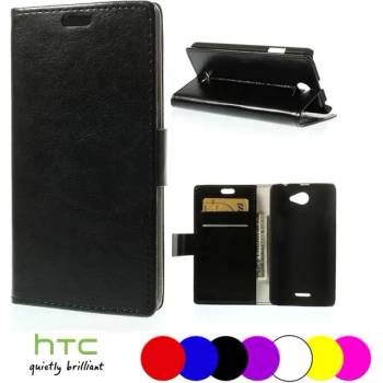 Image 1 of HTC Desire 516 Wallet Кожен Калъф + Скрийн Протектор