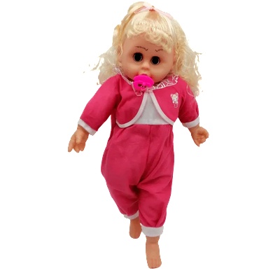 Shantou Qunsheng Toys Co. , Ltd Кукла музикална с меко тяло 42 см. 2063