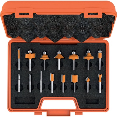 CMT Orange Tools CMT Super sada fréz - 15ks S=8 HW