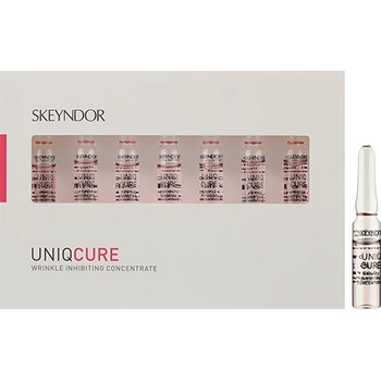 SKEYNDOR Uniqcure Wrinkle Inhibiting Concentrate 7 x 2ml активен подмладяващ концентрат за лице против бръчки 7 ампули унисекс 1 бр