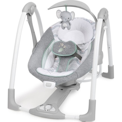 Ingenuity - Детска вибрираща люлка 2в1 SWELL с мелодии, 4xD + 1xC (AG0702)