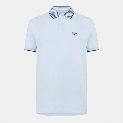 Barbour Блуза с яка Barbour Men's Denwick Short Sleeve Tailored Fit Polo Shirt - Bleach Bl BU28