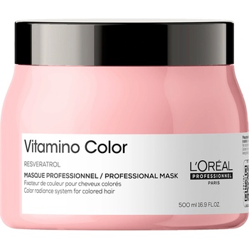 L'Oréal LOreal Professionnel Serie Expert Vitamino Color Resveratrol крем-маска за коса за защита на цвета 500 мл