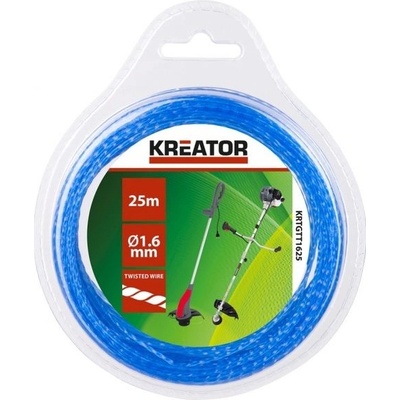 KRTGTT1625 - Struna kroucená 1,6 mm x 25 m