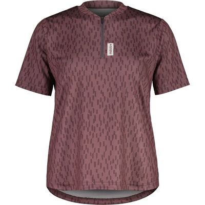 Maloja Дамска фланелка с къс ръкав за колоездене Maloja Women's HochgallM. Allmountain Cycling jersey - Stormy Lilac Rain (156-3046-0113)