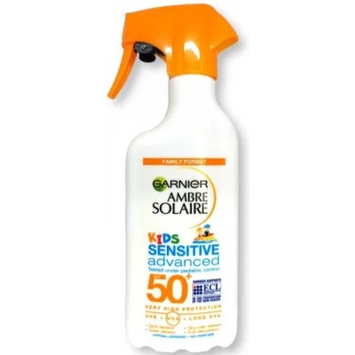 Garnier Ambre Solaire Kids Sensitive Advanced - Слънцезащитен спрей за деца SPF 50+