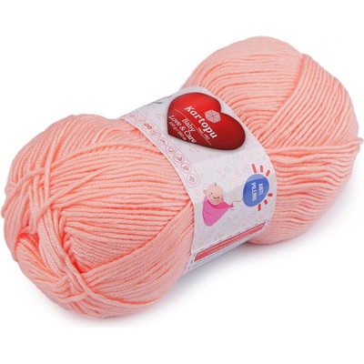 Pletací příze Baby Love a Care 100 g Varianta: 3 (253) meruňková, Balení: 1 ks 49576/120717/230359
