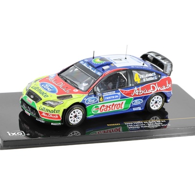 WRC IXO Ford Focus RS 09 4 Winner Rally Finland 2010 Latvala / Anttila 1:43
