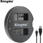 KingMa Двойно USB Зарядно за EN-EL20 Батерии за Nikon Coolpix P950, P1000 и Nikon 1 Серия Зарядно за батерии