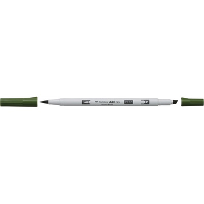 Tombow Marker алкохол ABT PRO Двустранен четка 177 тъмно нефрит (ABTP-177)