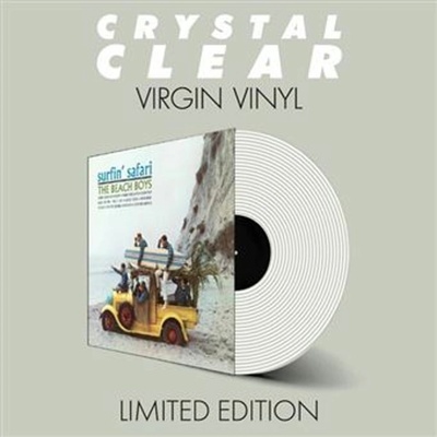 Beach Boys: Surfin' Safari (Limited Coloured Crystal Clear Vinyl) - Vinyl (LP)