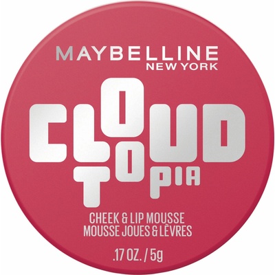 Maybelline Multifunkčná pena na pery a tváre CloudTopia Mousse 02 Ethereal Rouge 5 g