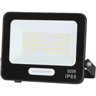 OPTONICA Led ПРОЖЕКТОР 50w 6000k ip65 ЧЕРЕН С КАБЕЛ 15cm optonica (3801057158259)