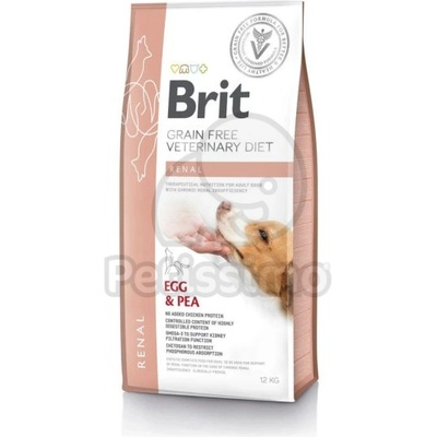 Brit Veterinary Diet Renal суха храна за кучета 12 кг