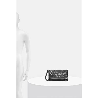 Zadig&Voltaire Кожена чанта zadig&voltaire rocky ii graffiti (lwba04195)