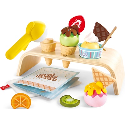 Hape Игрален комплект Hape - Кът за сладолед (H3217)