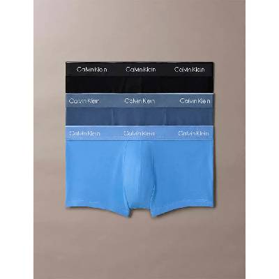 Боксерки Calvin klein LV00NB4389 Trunk boxers 3 units - Blue / Black (Black / Glacier / Blue Bell)