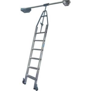 KRAUSE Стъпала за двойни рафтове със система от кръгли тръбни шини Krause Stabilo, 1x6 (07819413) (07819413)