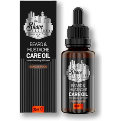 The Shave Factory olej na bradu Sandalwood 30 ml