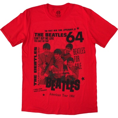 The Beatles 1964 Red XL Риза (<![CDATA[BEATTEE620MR04]]>)