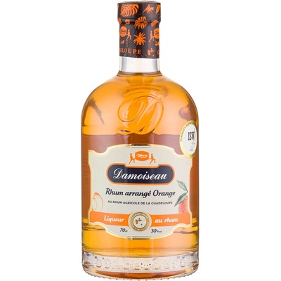 Damoiseau Rhum Arrangé Orange 30% 0,7 l (čistá fľaša)