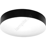 Ecolite WML300-CCT/24W/CR - LED Плафониера MAKARON LED/24W/230V IP44 черен (EC0484)