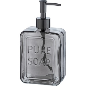 WENKO Дозатор за сапун от сиво стъкло Pure - Wenko (24713100)
