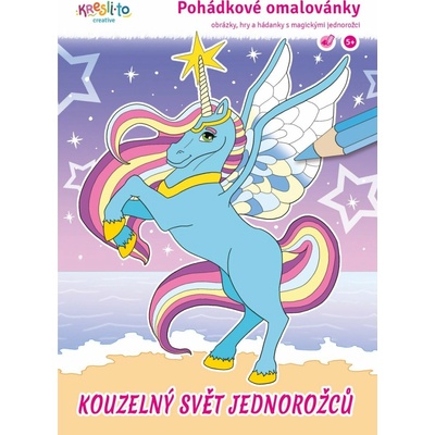 kresli.to Rozprávkové omaľovánky Kúzelný svet jednorožcov 0395