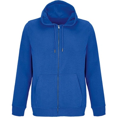 Sol's Calipso Unisex mikina s kapucňou na zips SL04237 Royal blue