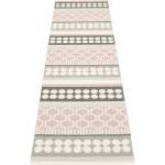 Pappelina Светлорозова и сива пътека за открито и закрито 70x270 cm Asta Pale Rose - Pappelina (AS7727)