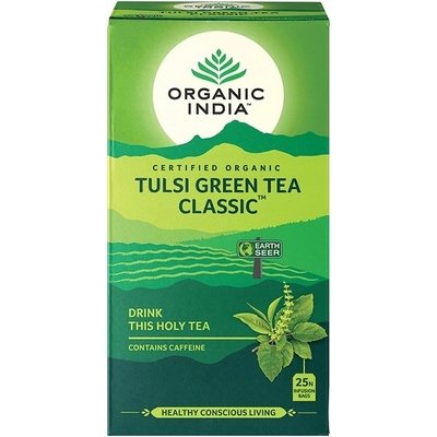 Organic India Expresný zelený čaj 47,5 g