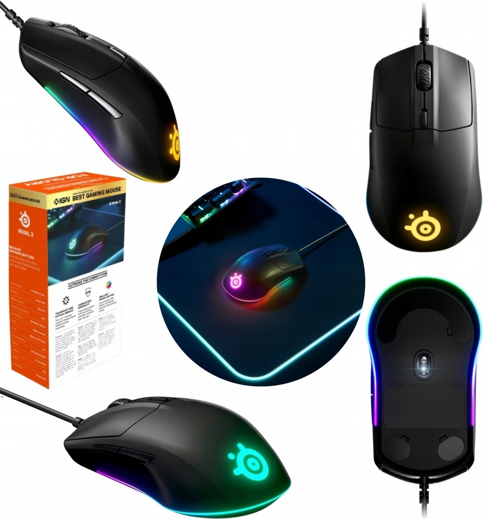 SteelSeries Rival 3 62513