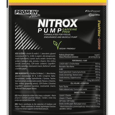 PROM-IN Nitrox Pump Caffeine Free 22,5 g