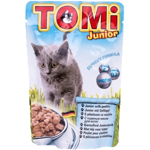TOMI Kitten пауч за малки котенца - 0.1кг