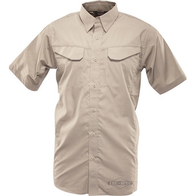 Tru-Spec 24-7 košile field krátký rukáv rip-stop khaki
