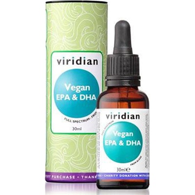 Viridian Vegan EPA & DHA 30 ml