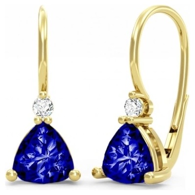 Couple náušnice Karin žluté zlato se zirkony 6630407-0-0-2