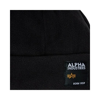 Alpha Industries Label Fleece Beanie