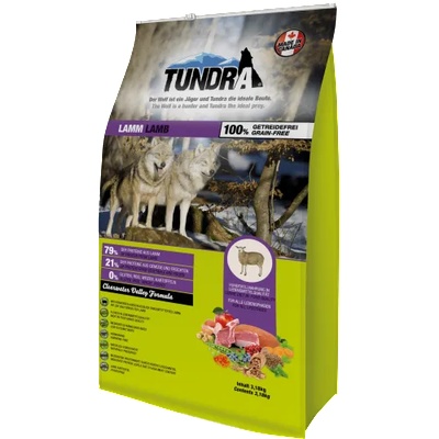 TUNDRA LAMB Adult - висококачествена храна за пораснали кучета от всички породи, БЕЗ ЗЪРНО, с Агне, 3, 18 кг, Германия - 16132