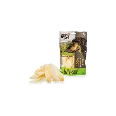KIDDOG SUPER PREMIUM 100% přírodní králičí uši 50 g