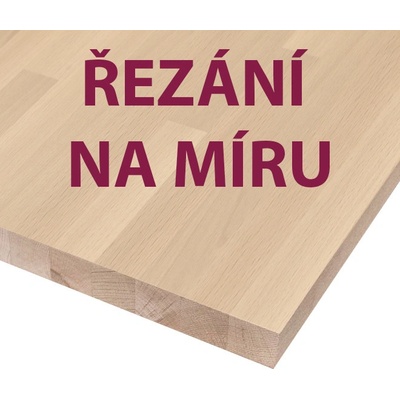 Buková spárovka cink řezaná na míru tl. 35 mm A/B (cena za m3)