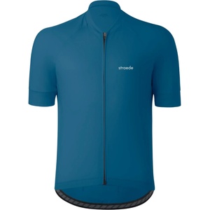 straede Мъжка фланелка с къс ръкав за колоездене straede Kaern Jersey Cycling jersey - Blue (056-3736-0212)