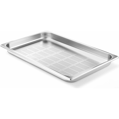 Perforovaná gastronádoba GN 1/1 40 mm | HENDI, Profi Line inox