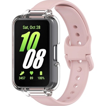 VSETKONAMOBIL 74833 COVER SET Remienok + obal na hodinky Samsung Galaxy Fit3 ružový