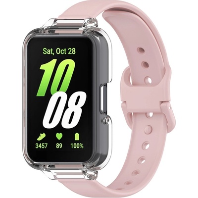 VSETKONAMOBIL 74833 COVER SET Remienok + obal na hodinky Samsung Galaxy Fit3 ružový