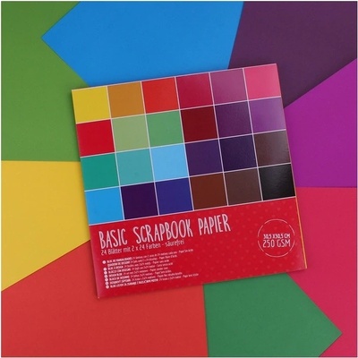 Papír na scrapbooking Craft Sensations 30.5x30.5 cm - 24 listů - Pad 2