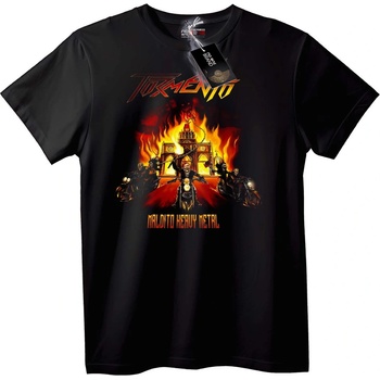 NOONEBRAND Торменто Хеви Метъл Т-Шърт - 2XL, White