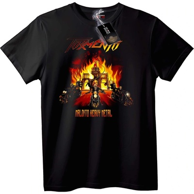 NOONEBRAND Торменто Хеви Метъл Т-Шърт - 2XL, White